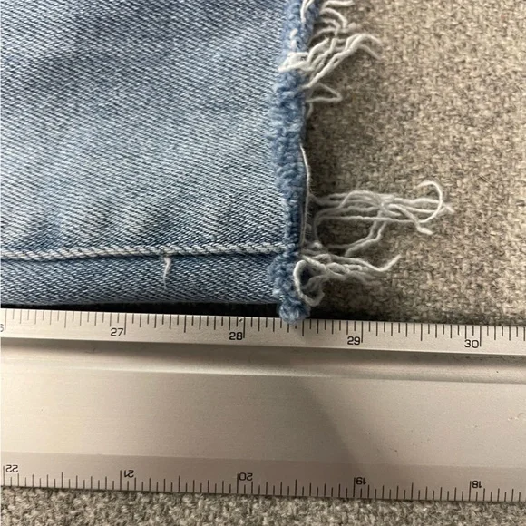 COPY - Good American Light Blue Denim Jumpsuit Flare Wide Leg Size Small - Picture 13 of 13